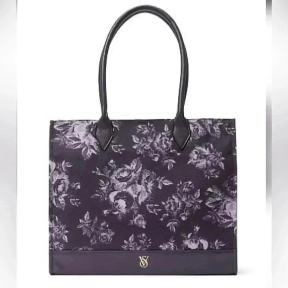 Victoria's Secret Handbags - Victorias Secret Floral Tote Bag. NWT